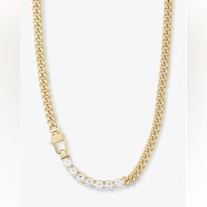 Melinda Maria “Julian loves Diamonds” Necklace New